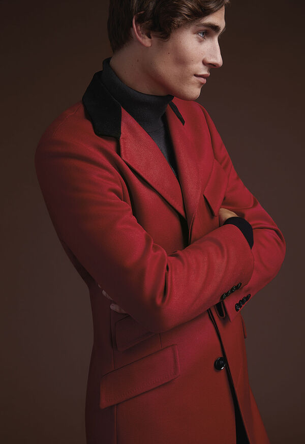 Paul Stuart Shop Fox Hunt Ball Twill Coat Look, image 1